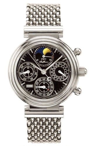 IWC Da Vinci Perpetual Stainless Steel / Black / English / Bracelet