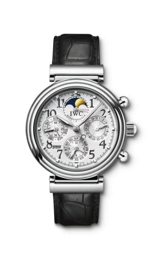 IWC Da Vinci Perpetual Stainless Steel / Silver / English