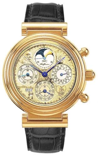 IWC Da Vinci Tourbillon Leonardo Rose Gold / Italian