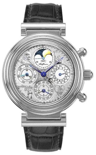 IWC Da Vinci Tourbillon Leonardo White Gold / German
