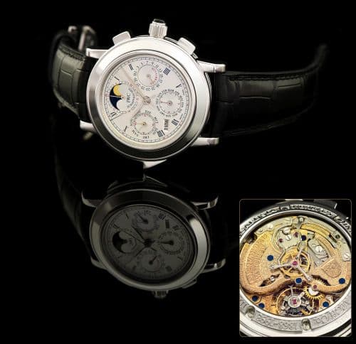 IWC Destriero Scafusia Platinum / German