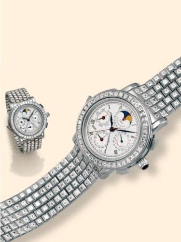 IWC Destriero Scafusia White Gold White / Diamonds / Bracelet