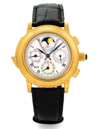 IWC Destriero Scafusia Yellow Gold / English