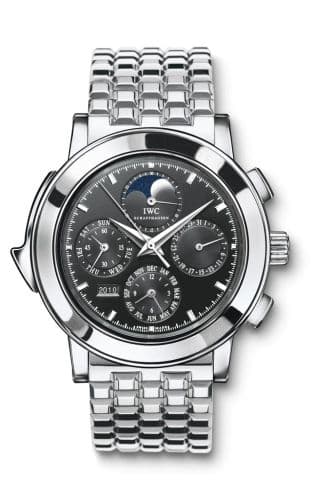 IWC Grande Complication 3770 Platinum / Black / English / Bracelet