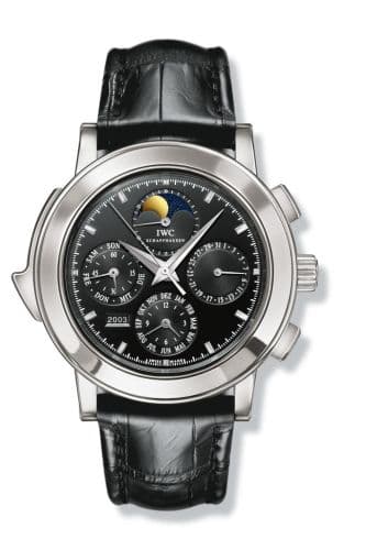 IWC Grande Complication 3770 Platinum / Black / German