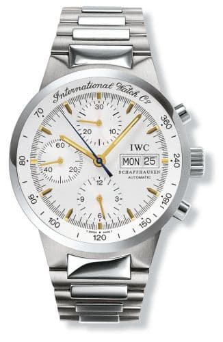 IWC GST Chronograph Automatic Stainless Steel / Silver / German