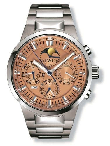 IWC GST Perpetual Calendar Stainless Steel / Salmon / German