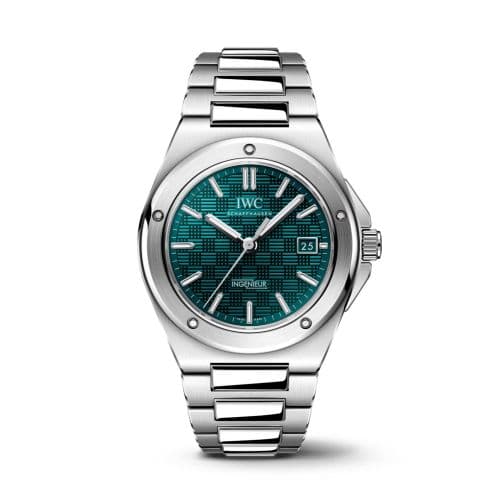 IWC Ingenieur Automatic 40 Stainless Steel / Aqua Blue
