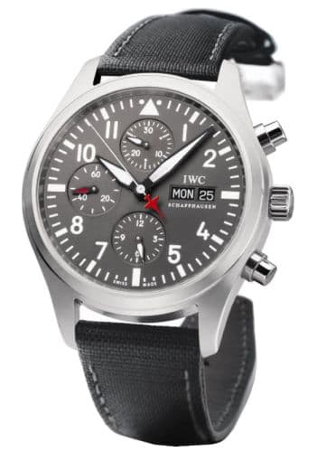 IWC Pilot's Watch Chronograph Stainless Steel / Patrouille Suisse