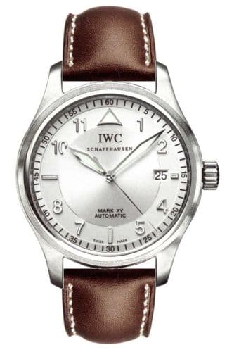IWC Pilot's Watch Mark XV Spitfire Stainless Steel / Silver / Strap