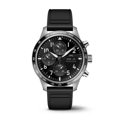 IWC Pilot's Watch Performance Chronograph Titanium / Black / Rubber