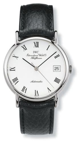 IWC Portofino Automatic Stainless Steel / White - Roman / Strap