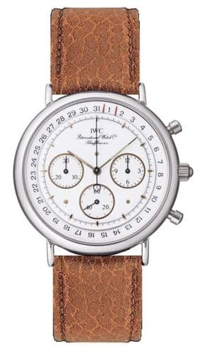 IWC Portofino Chronograph MecaQuartz Stainless Steel / White / Calf