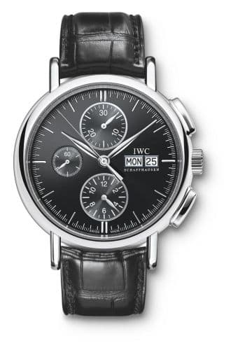 IWC Portofino Chronograph Stainless Steel / Black