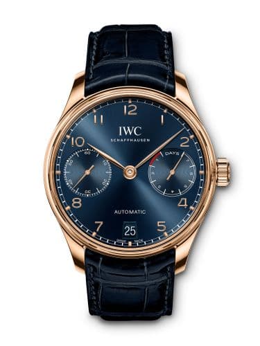 IWC Portugieser Automatic 5007 Red Gold / Blue / Boutique Edition