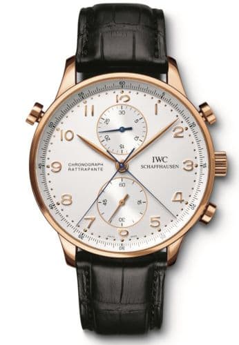 IWC Portugieser Chrono-Rattrapante Rose Gold / Silver