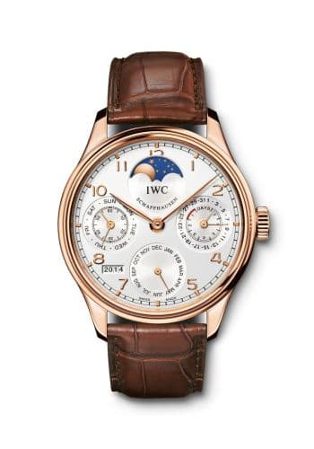 IWC Portugieser Perpetual Calendar 5023 Red Gold / Silver