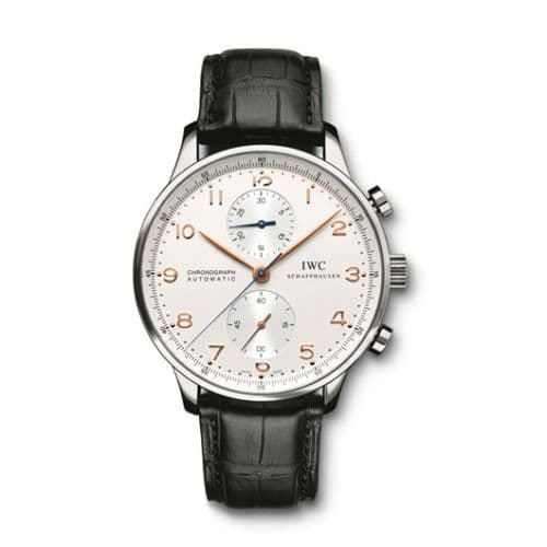 IWC Portuguese Chrono-Automatic Stainless Steel / Silver