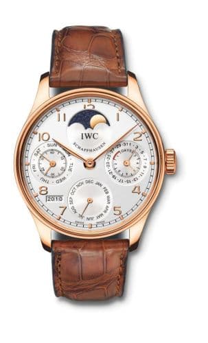 IWC Portuguese Perpetual Calendar 5022 Rose Gold / Silver