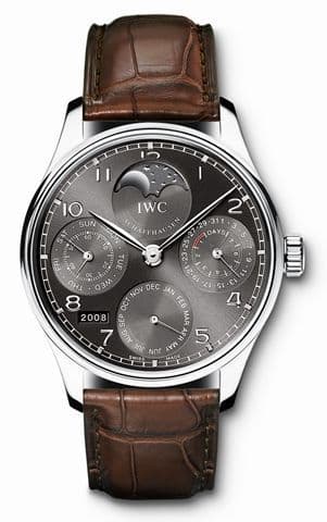 IWC Portuguese Perpetual Calendar 5022 White Gold / Ardoise