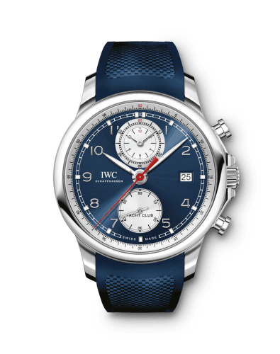 IWC Portuguese Yacht Club Chronograph 43.5 Stainless Steel / Blue / Summer Edition