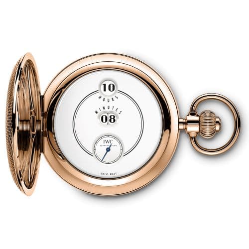 IWC Tribute to Pallweber Pocket Watch Edition 150 Years vRed Gold