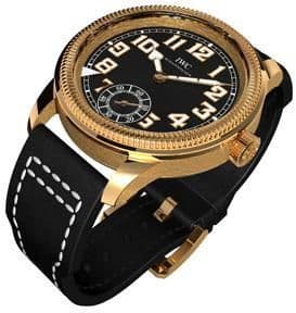 IWC Vintage Pilot’s Watch Hand-Wound 1936 Rose Gold / Black / Sincere