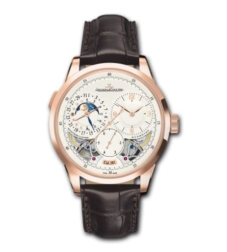 Jaeger-LeCoultre Duomètre à Quantième Lunaire Pink Gold Open