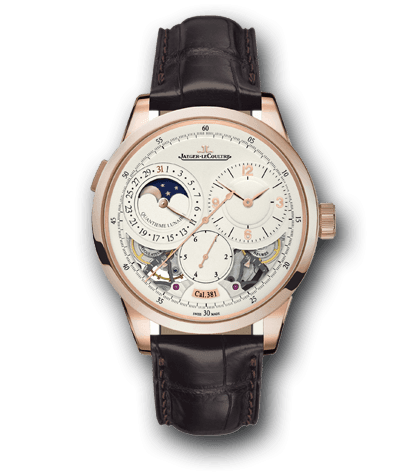 Jaeger-LeCoultre Duomètre à Quantième Lunaire Pink Gold Open