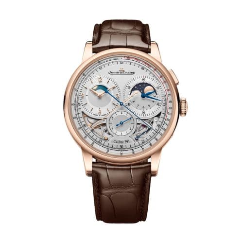 Jaeger-LeCoultre Duomètre Chronograph Moon Pink Gold / Silver