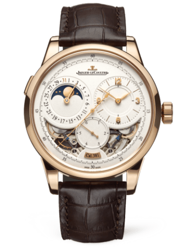 Jaeger-LeCoultre Duomètre Quantième Lunaire Pink Gold / Open