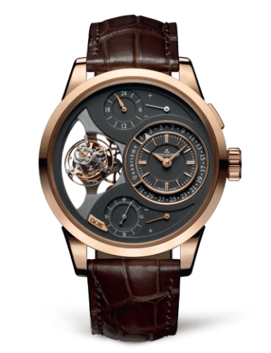Jaeger-LeCoultre Duomètre Sphérotourbillon Pink Gold / Slate