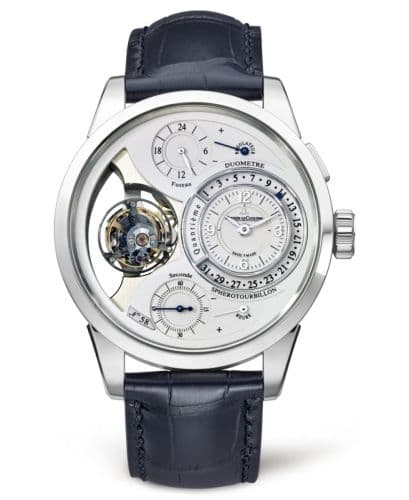 Jaeger-LeCoultre Duomètre Sphérotourbillon Platinum / Silver
