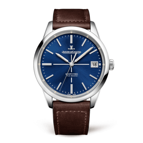 Jaeger-LeCoultre Geophysic True Second Stainless Steel / Blue