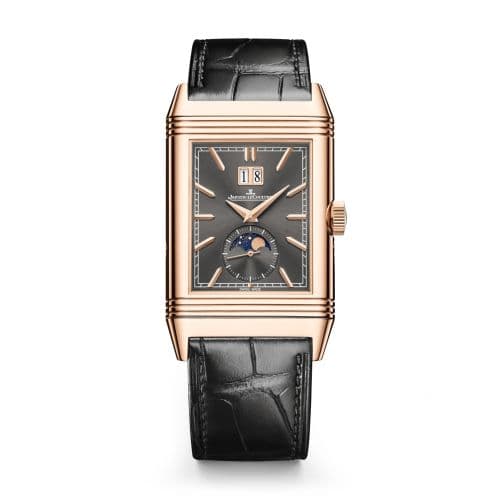 Jaeger-LeCoultre Jaeger-LeCoultre Reverso Tribute Nonantieme Enamel Pink Gold / Grey