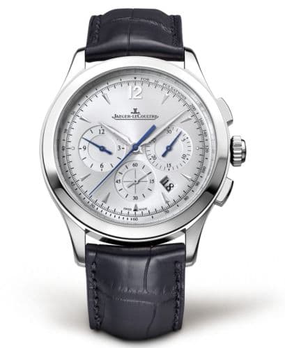 Jaeger-LeCoultre Master Chronograph Stainless Steel / Silver / Alligator