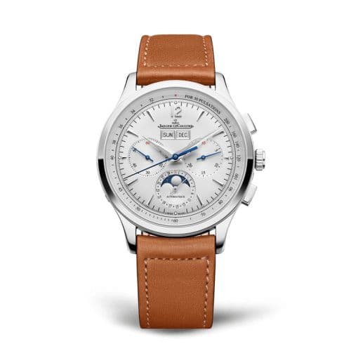 Jaeger-LeCoultre Master Control Chronograph Calendar Stainless Steel / Silver / Novonappa