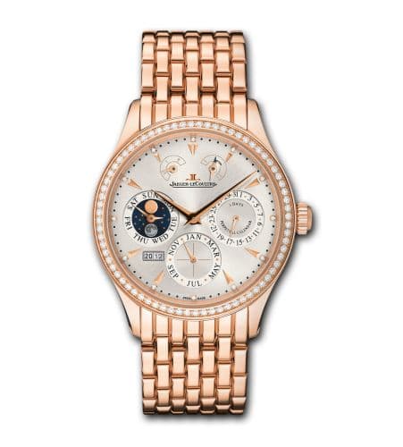 Jaeger-LeCoultre Master Eight Days Perpetual Pink Gold Diamond / Bracelet