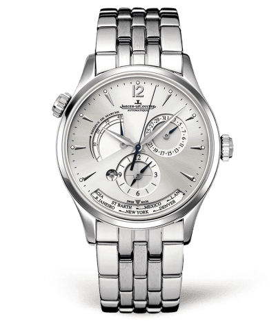 Jaeger-LeCoultre Master Geographic Stainless Steel / Silver / Bracelet