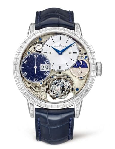 Jaeger-LeCoultre Master Grande Tradition Gyrotourbillon 3 Pink Gold / Blue