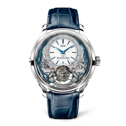 Jaeger-LeCoultre Master Grande Tradition Gyrotourbillon Westminster Perpetual White Gold / Silver