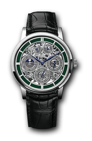 Jaeger-LeCoultre Master Grande Tradition Quantième Perpétuel 8 Jours SQ Green