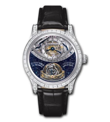 Jaeger-LeCoultre Master Gyrotourbillon 1 Platinum / Baguette / Aventurine