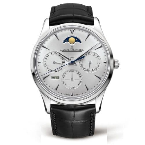 Jaeger-LeCoultre Master Ultra Thin Perpetual Stainless Steel / Silver / Boutique Edition