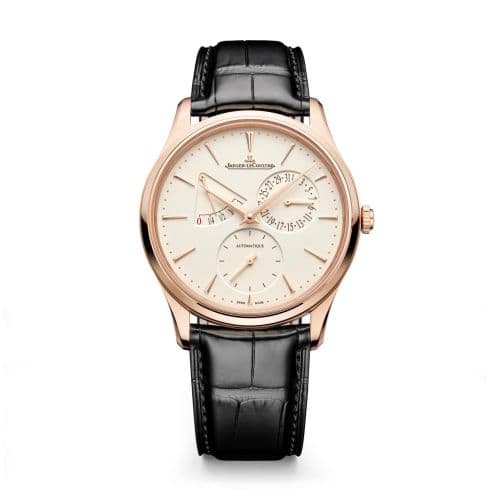Jaeger-LeCoultre Master Ultra Thin Réserve de Marche Pink Gold / Eggshell / Alligator