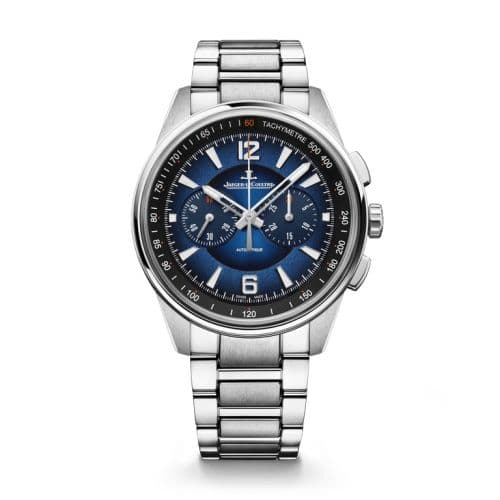 Jaeger-LeCoultre Polaris Chronograph Stainless Steel / Blue / Bracelet