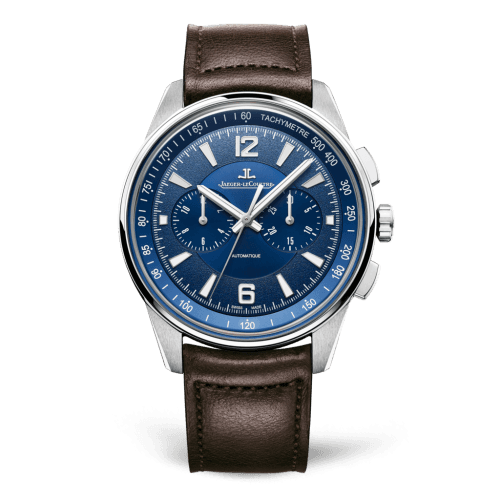 Jaeger-LeCoultre Polaris Chronograph Stainless Steel / Blue / Calf