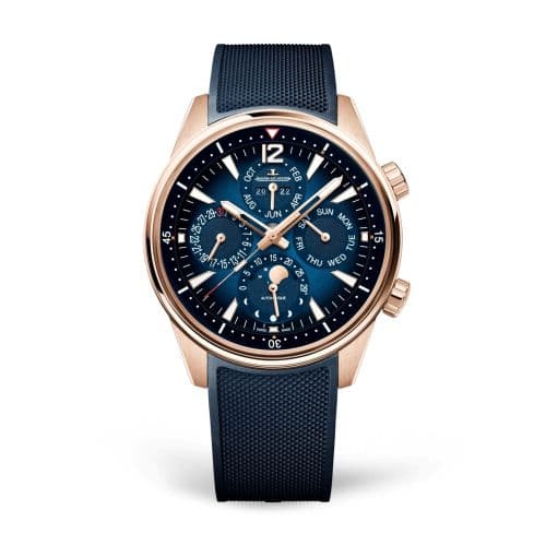 Jaeger-LeCoultre Polaris Perpetual Calendar Pink Gold / Blue