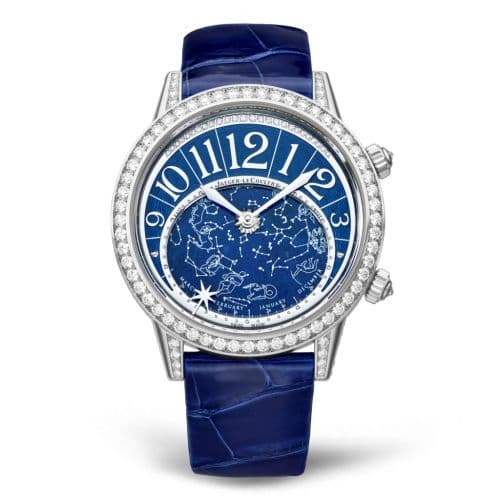 Jaeger-LeCoultre Rendez-Vous Celestial White Gold / Blue / Alligator