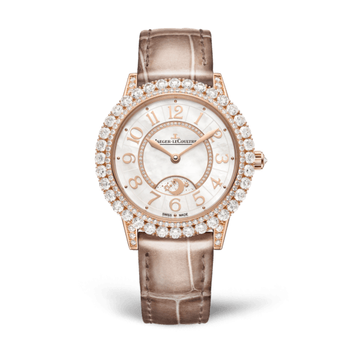 Jaeger-LeCoultre Rendez-Vous Dazzling Night & Day Pink Gold / MOP / Alligator